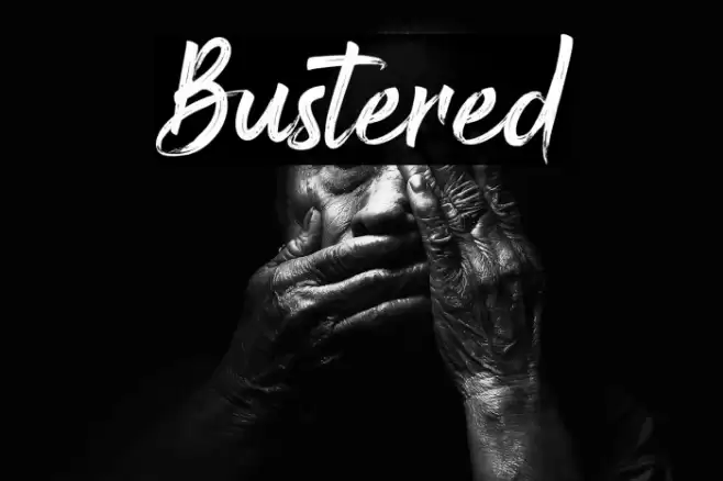 Bustered Font examples