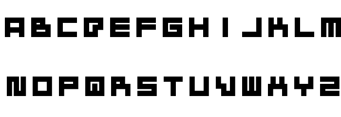 Bustin Jieber Font LOWERCASE