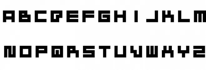 Bustin Jieber Font LOWERCASE
