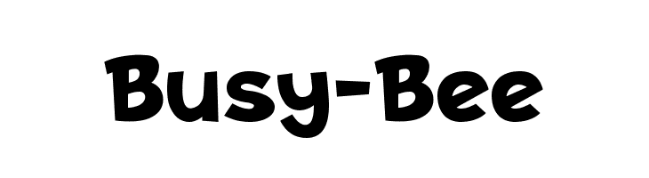 Busy-Bee  font caratteri gratis