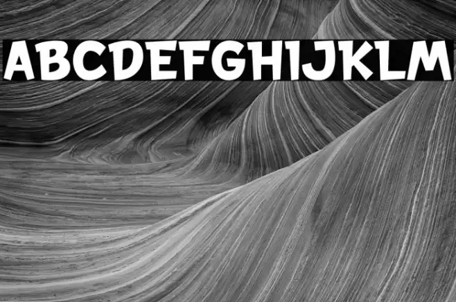 Busy-Bee Font examples