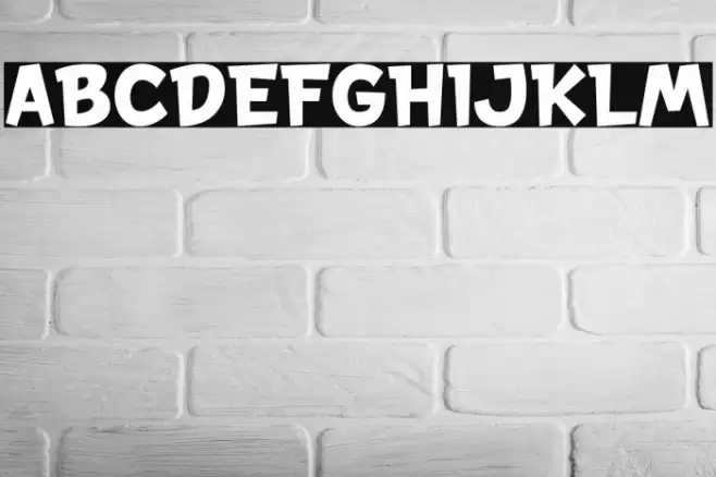 Busy-Bee Font examples