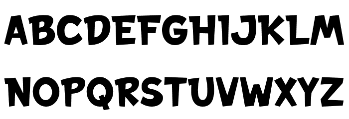 Busy-Bee Schriftart Groß