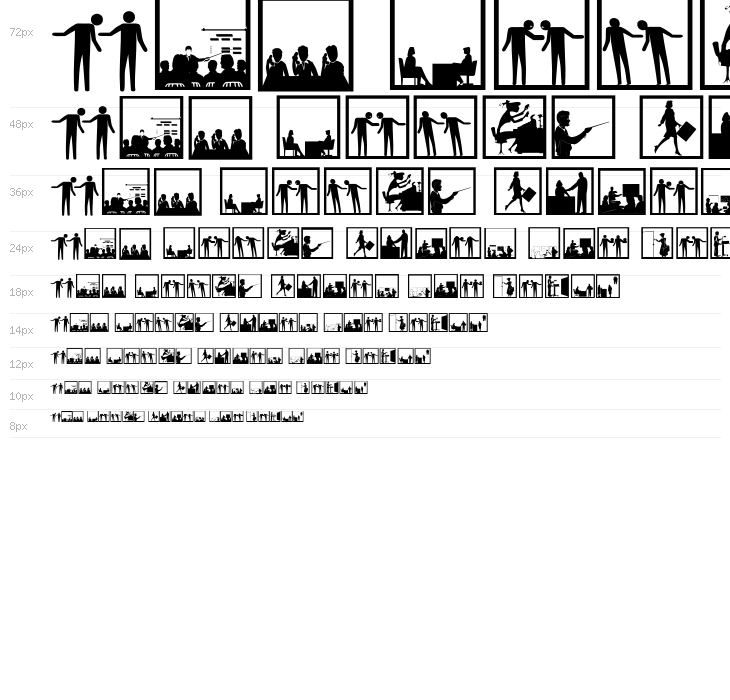 BusyPeople01 Waterfall