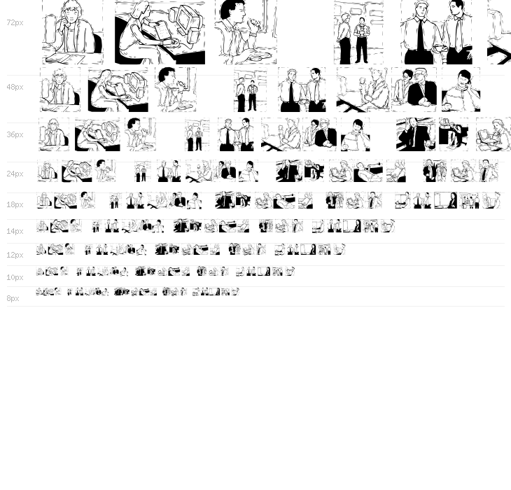 BusyPeople Waterfall