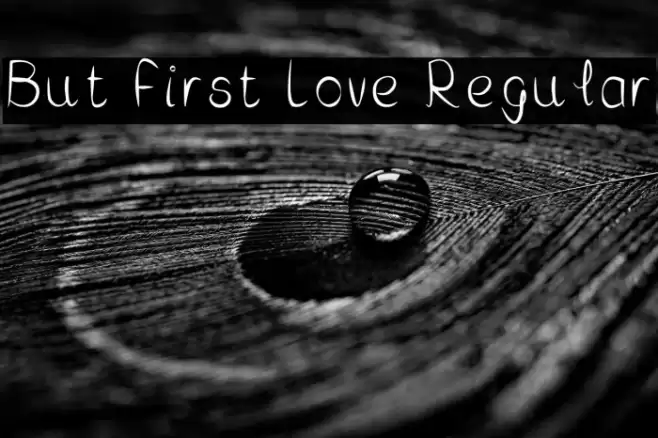 But First Love Regular examples