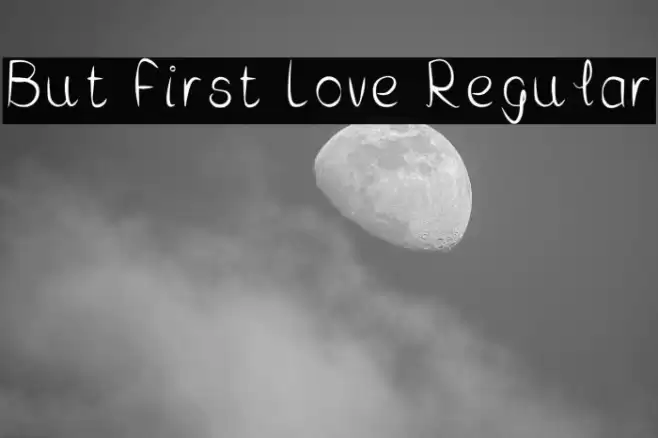 But First Love Regular examples