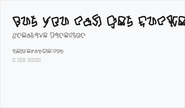 But you can get fucked Business Card