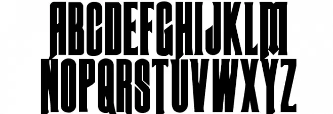 Butch & Sundance Bold Schriftart Groß