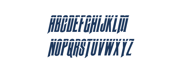 Butch & Sundance Bullet Italic Lowercase