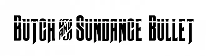 Butch & Sundance Bullet  Fuentes Gratis Descargar