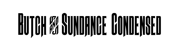 Butch & Sundance Condensed  font caratteri gratis