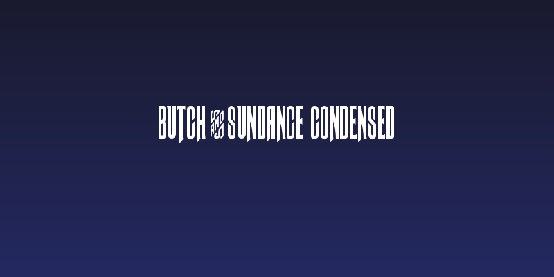 Butch & Sundance Condensed Social Header