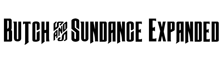 Butch & Sundance Expanded  नि: शुल्क फ़ॉन्ट्स डाउनलोड
