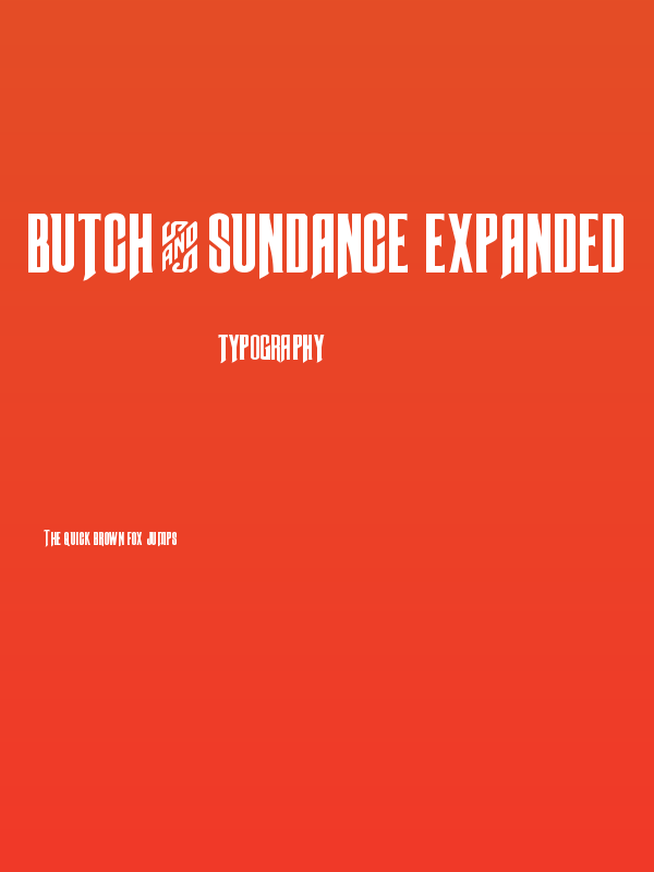 Butch & Sundance Expanded Poster