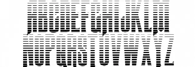 Butch & Sundance Gradient Regular Schriftart Groß