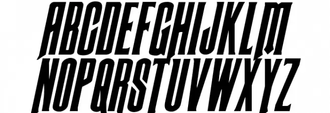 Butch & Sundance Italic Fonte MAIÚSCULAS