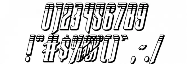 Butch & Sundance Platinum Italic Font OTHER CHARS