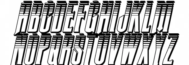 Butch & Sundance Platinum Italic Font Litere mari