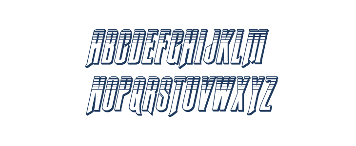 Butch & Sundance Platinum Italic Lowercase