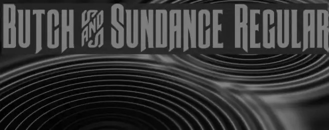 Butch & Sundance Regular Example 3
