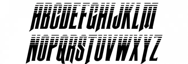 Butch & Sundance Two-Tone Italic Шрифта строчной