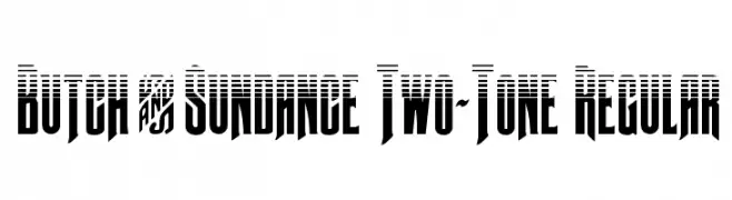 Butch & Sundance Two-Tone Regular  تنزيل الخطوط