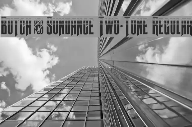 Butch & Sundance Two-Tone Regular Example 1