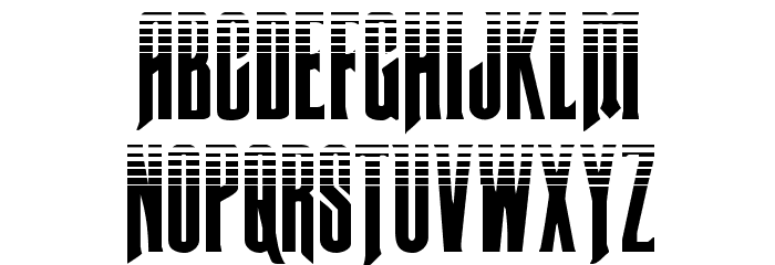 Butch & Sundance Two-Tone Regular Font LOWERCASE