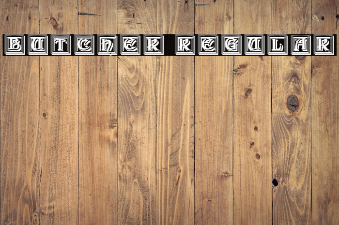 Butcher Regular Example 2