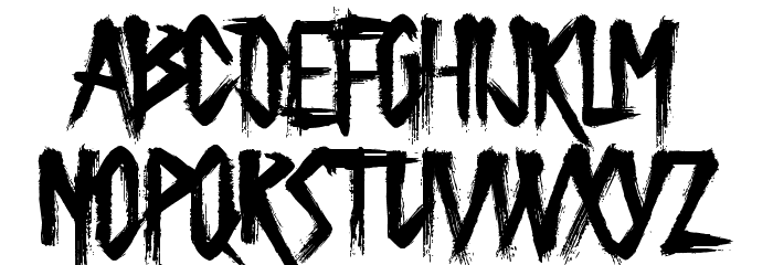 Butcher the Baker Font LOWERCASE