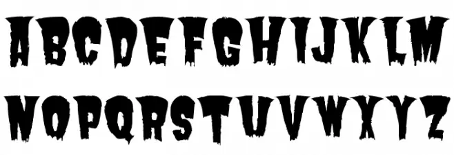 Butcherman Caps Regular 字体 小写