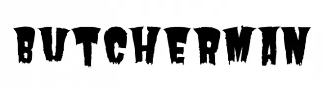 Butcherman  Fuentes Gratis Descargar