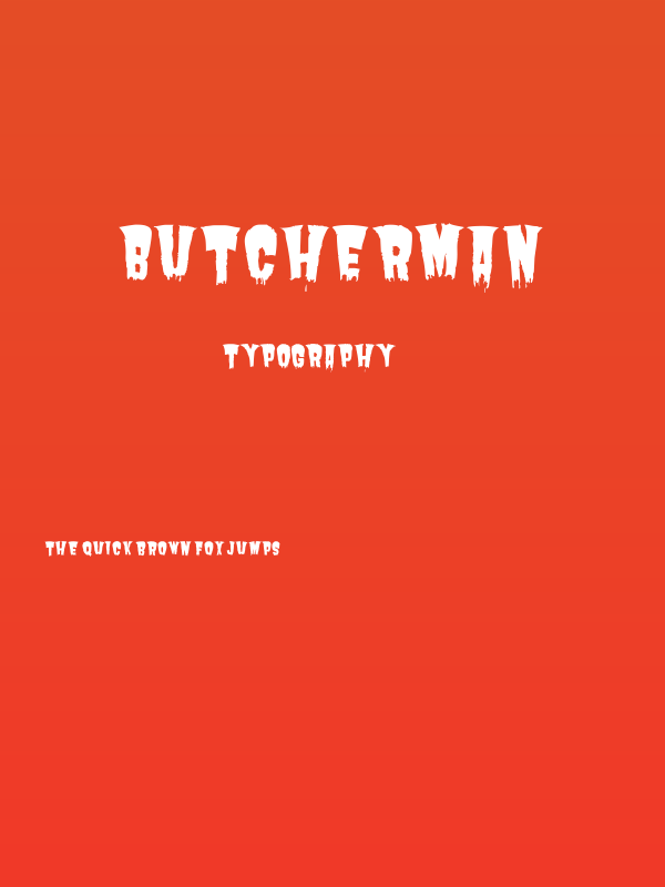 Butcherman Poster
