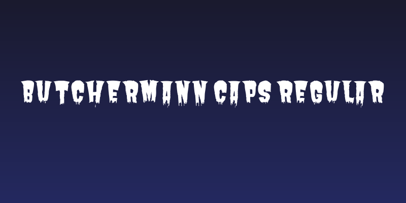 Butchermann Caps Regular Social Header