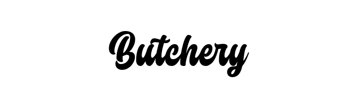 Butchery  baixar fontes gratis