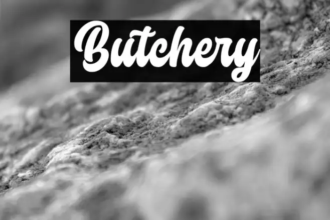 Butchery Example 2
