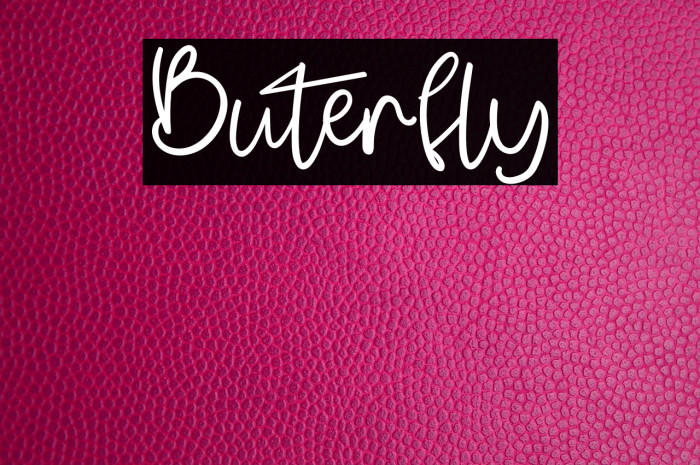 Buterfly Example 1