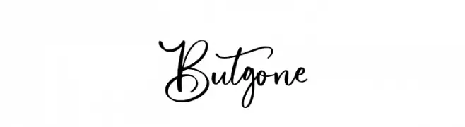 Butgone  Fuentes Gratis Descargar