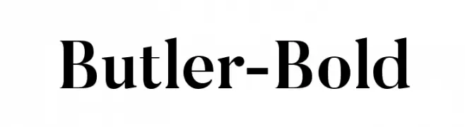 Butler-Bold  Descarca Fonturi Gratis