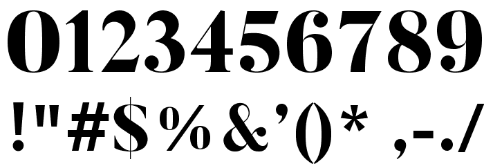 Butler-ExtraBold Font OTHER CHARS