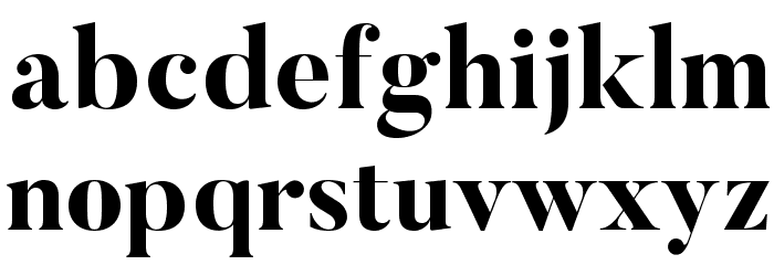Butler-ExtraBold Font LOWERCASE