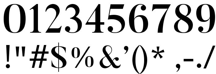 Butler-Medium Font OTHER CHARS