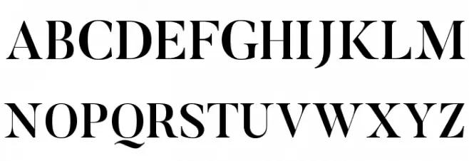 Butler-Medium フォント 大文字