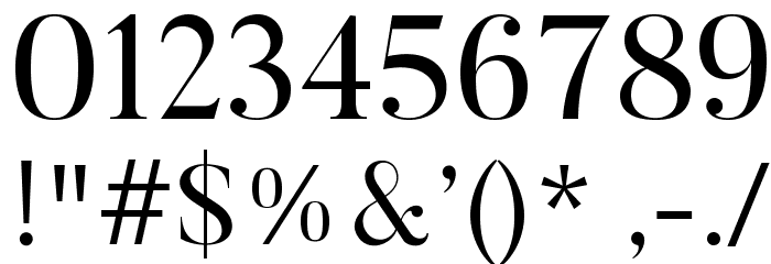 Butler Font OTHER CHARS