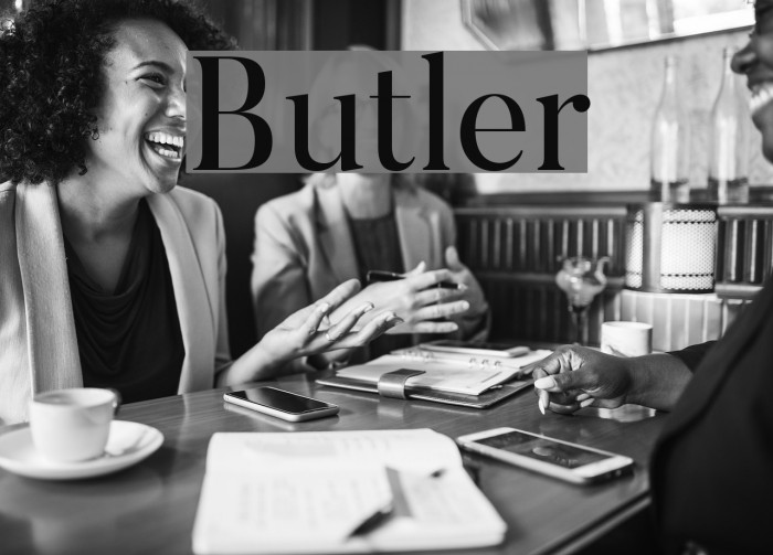 Butler Font examples