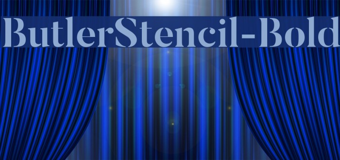 ButlerStencil-Bold Font examples