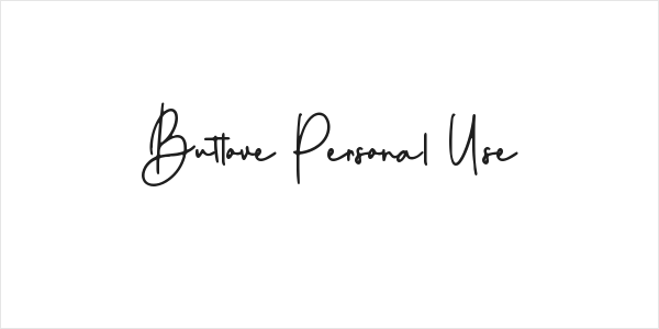 Butlove Personal Use Logo