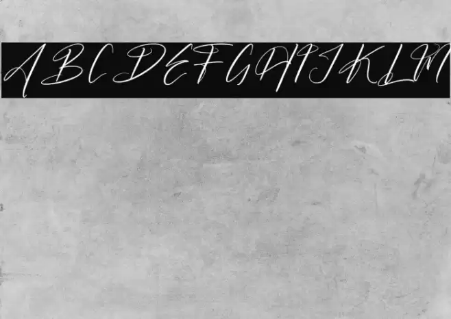 Butnekia DEMO VERSION Font examples