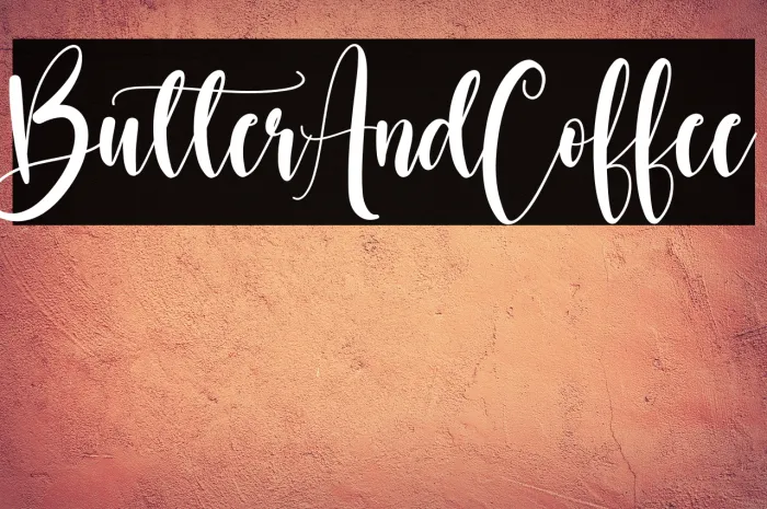 Butter And Coffee Example 1